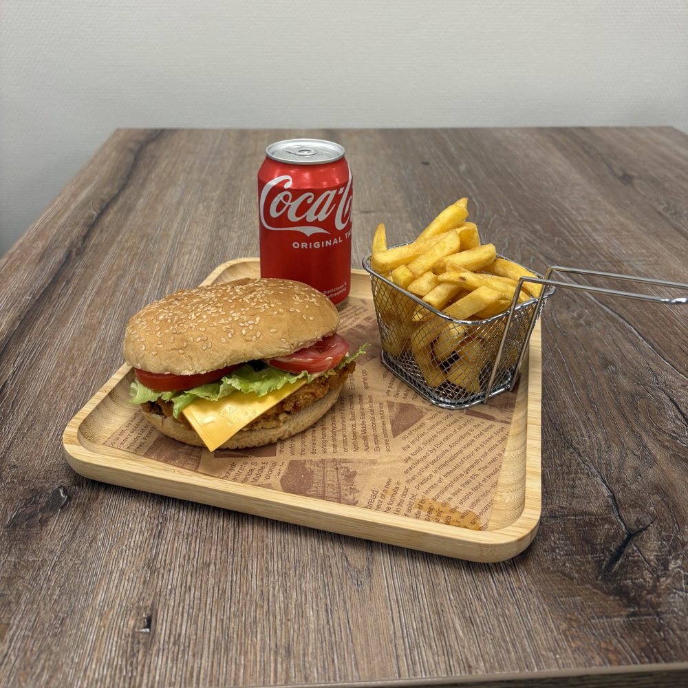 Crispy Burger Menu