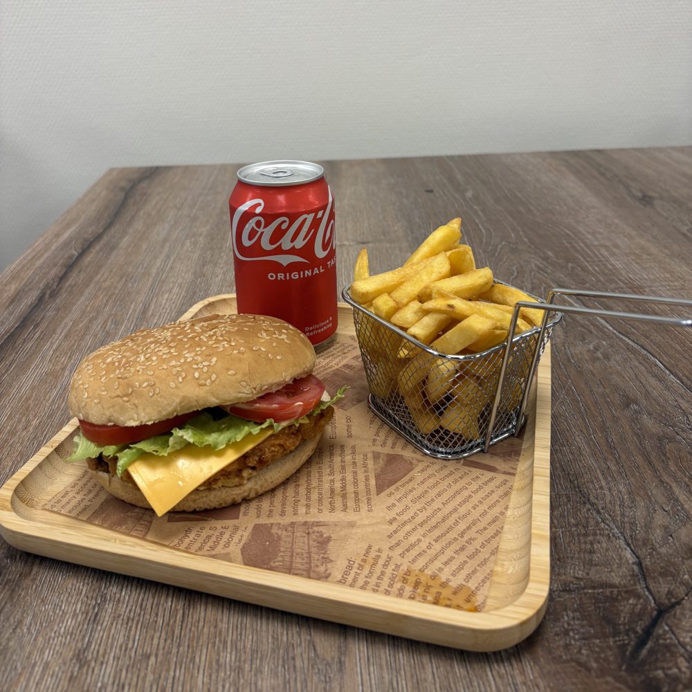 Spicy Burger Menu
