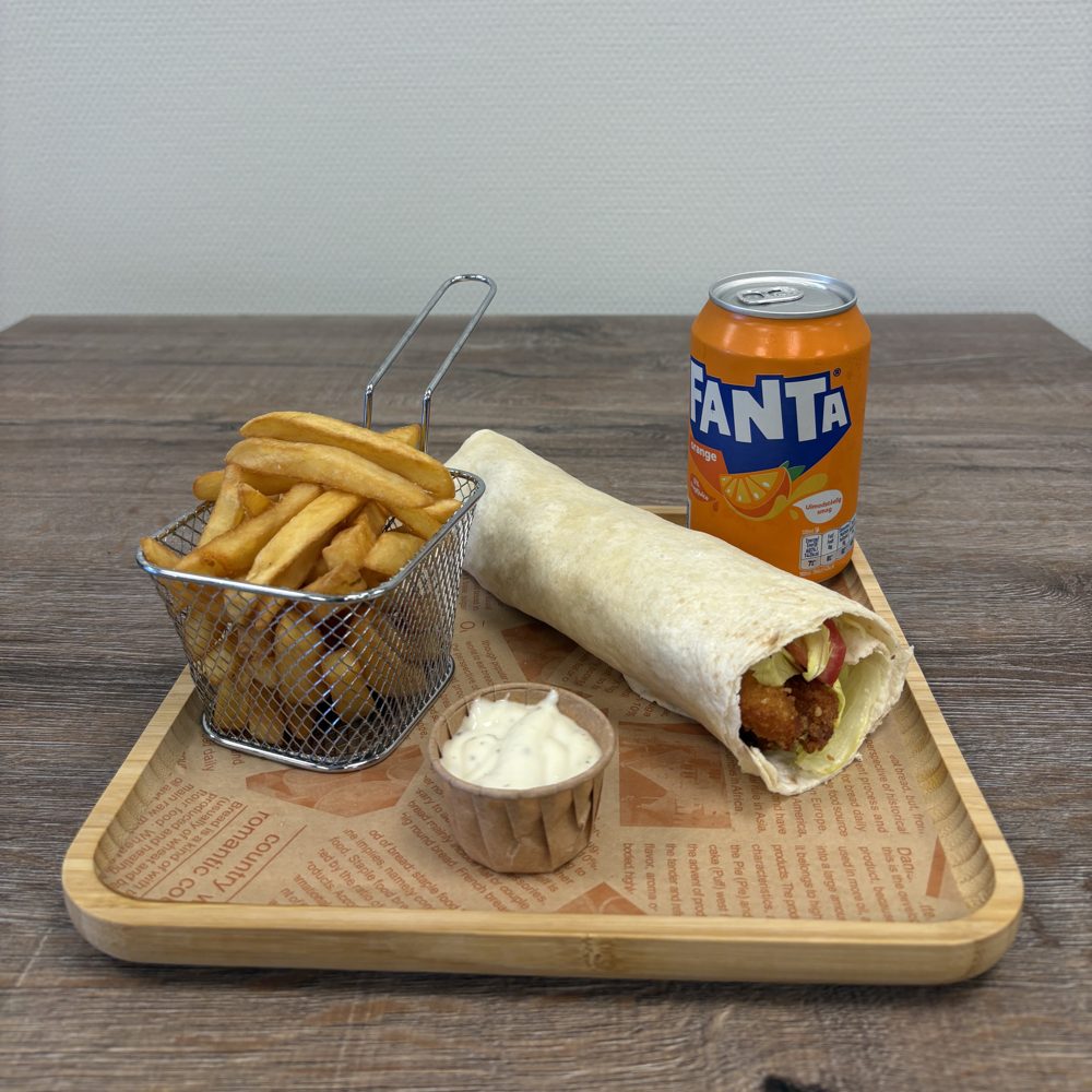 Crispy Wrap Menu